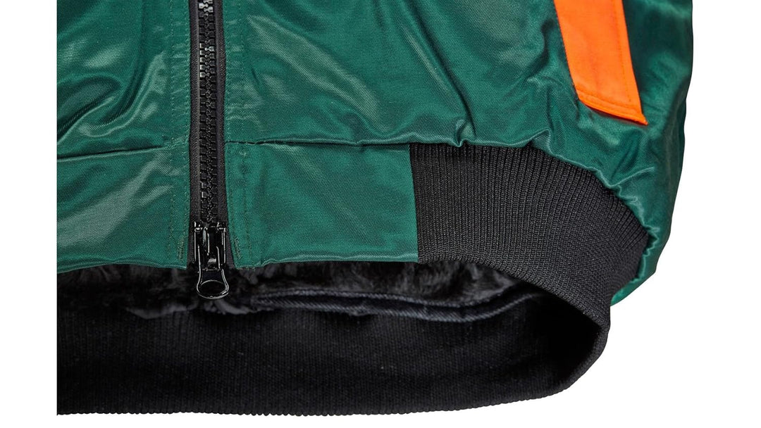 BULLSTAR Allroundblouson 9420 grün/orange, Gr. XL XL Grün-orange, XL Grün-orange