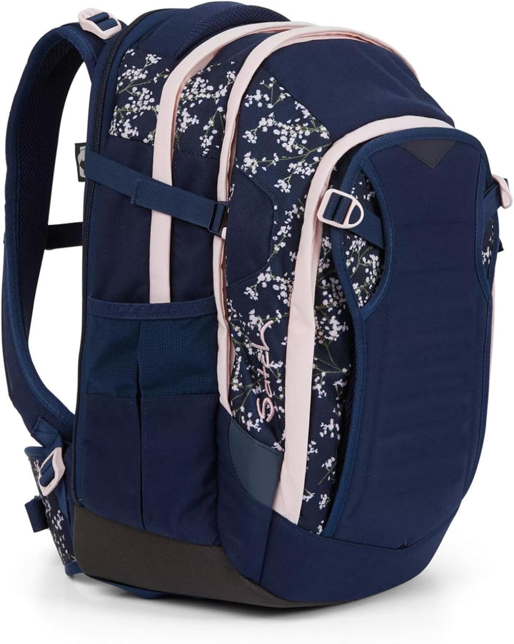 satch Unisex Kinder Match Schulrucksack match (1er Pack), Bloomy Breeze - Dunkelblau