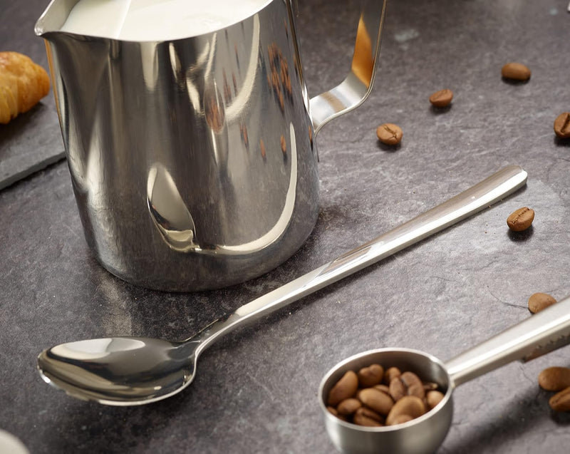 Echtwerk Kaffeezubehör-Set, 23-tlg, Milchschaumkännchen 600 ml, Kakaostreuer, 4x Espresso-, 4x Cappu