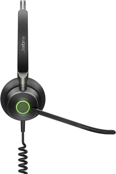 Jabra Engage 50 On-Ear Stereo Headset - Microsoft-zertifizierter digitaler Kopfhörer mit Kabel - pas