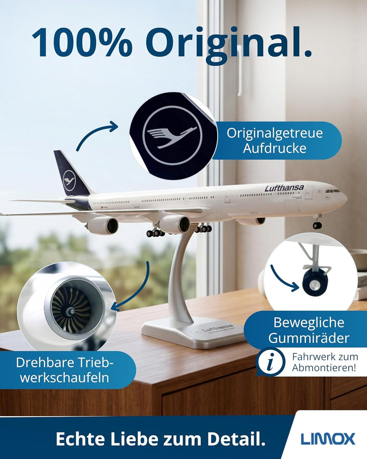 Limox Wings Lufthansa Airbus A340-600 Scale 1:200 | Neue Lufthansa LACKIERUNG