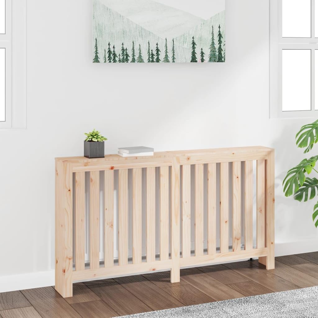 Heizkörperverkleidung 153x19x84 cm Heizung Heizkörper Abdeckung Praktische Ablage Heizungsabdeckung