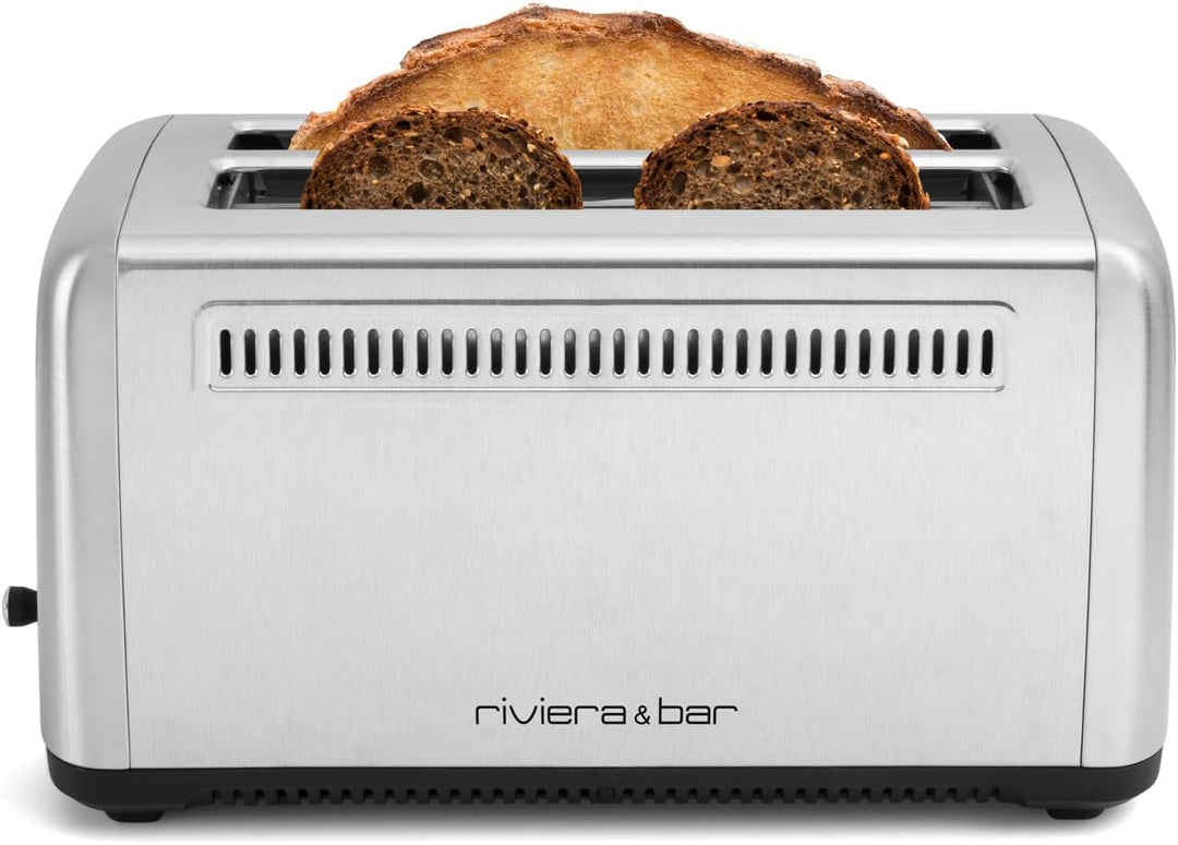 Riviera & Bar GP540A Toaster, 2 Schlitze, extralang, Edelstahl