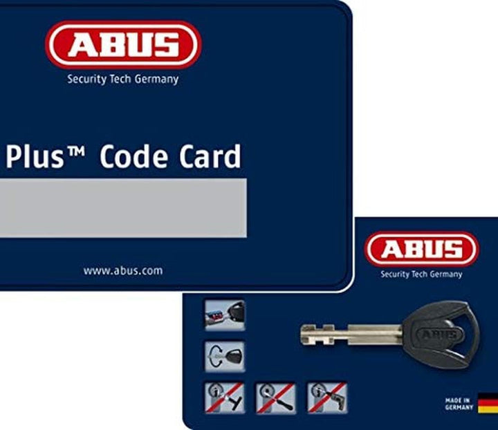 ABUS Bremsscheibenschloss Granit Quick 37/60 Maxi + Mini - Motorradschloss mit ABUS-Sicherheitslevel