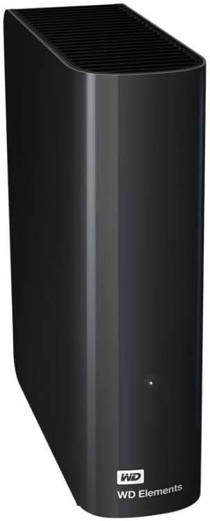 WD Elements Desktop-Speicher 12 TB (Desktop-Speicher USB 3.0-kompatibel, Zusatzspeicher für Fotos, M