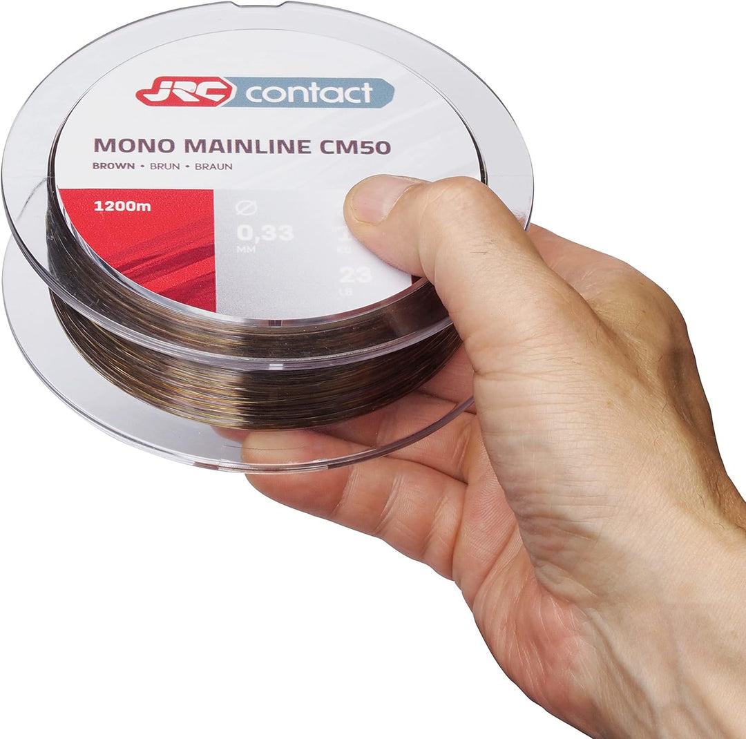 JRC cm50 Angelschnur, braun, 1200m