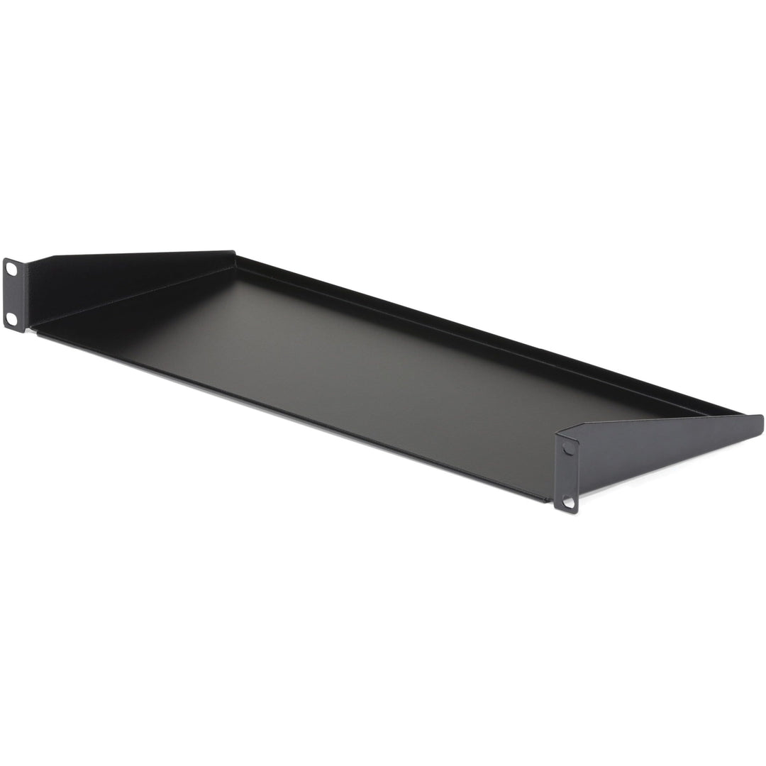 StarTech.com 1HE Fachboden - 19 Zoll Rack Boden - Computer-Rack - Serverschrank Fachboden 17,7 cm Ti