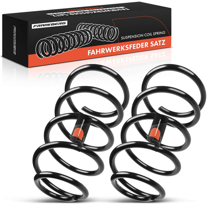 Frankberg 2x Federn Fahrwerksfeder Vorderachse Kompatibel mit Focus II 2.0L Cabriolet 2006-2010 Repl