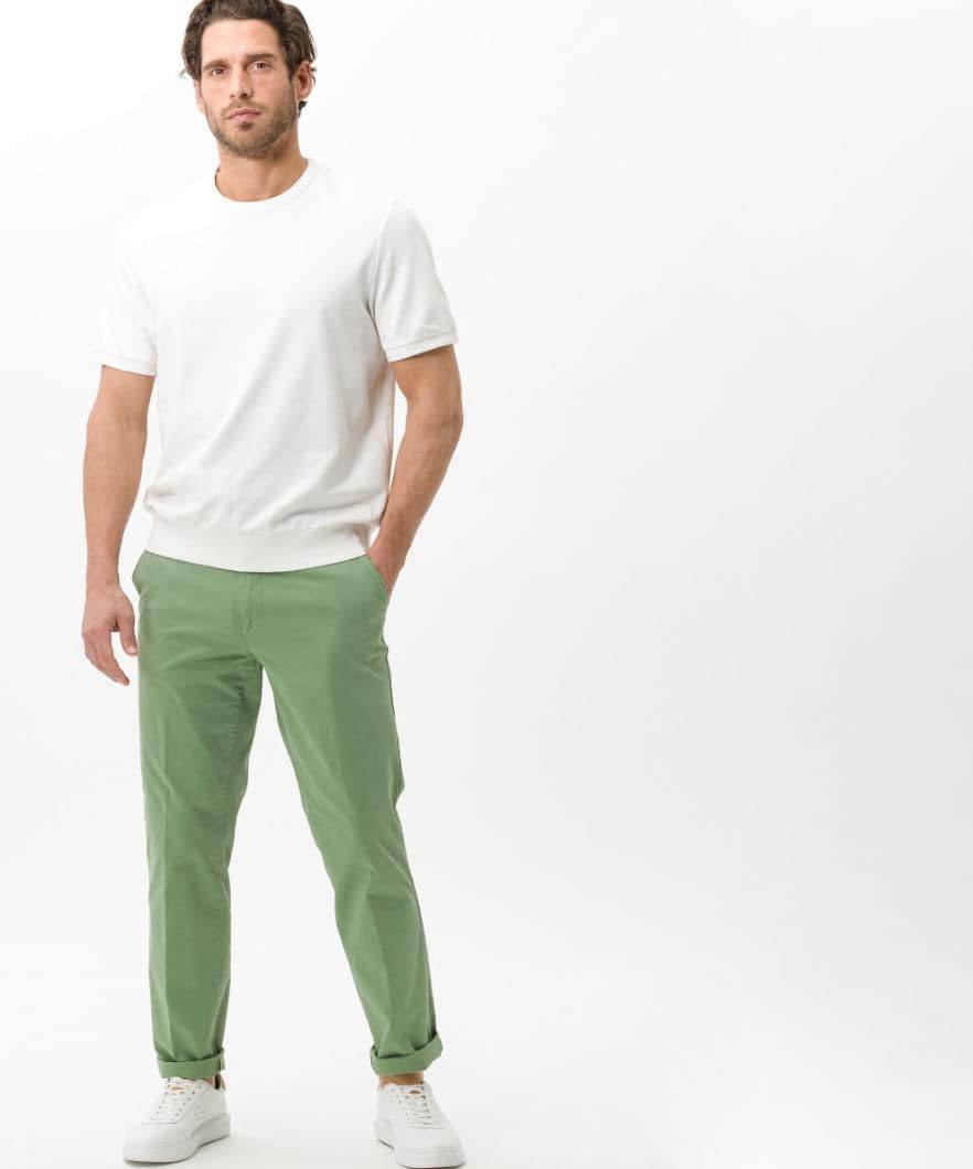 BRAX Herren Style Everest Chino in Triplestone-qualität Hose 94 Avocado, 94 Avocado