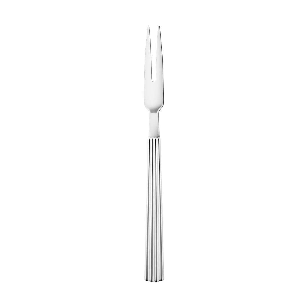 Georg Jensen Bernadotte Fleischgabel - Polierter Edelstahl - Entworfen von Sigvard Bernadotte Elegan