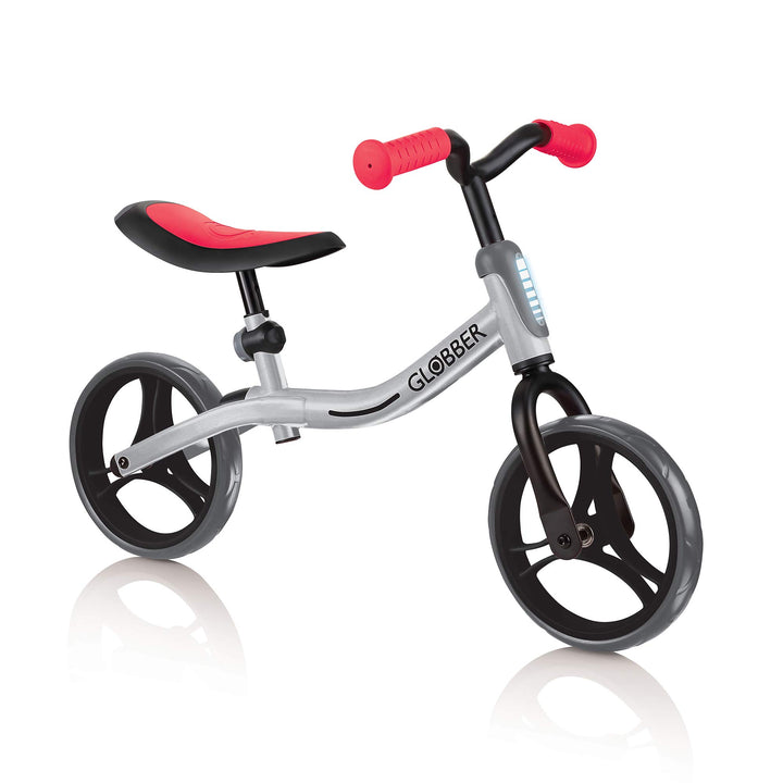 Globber 610-192, Silber/rot GO Bike, One Size