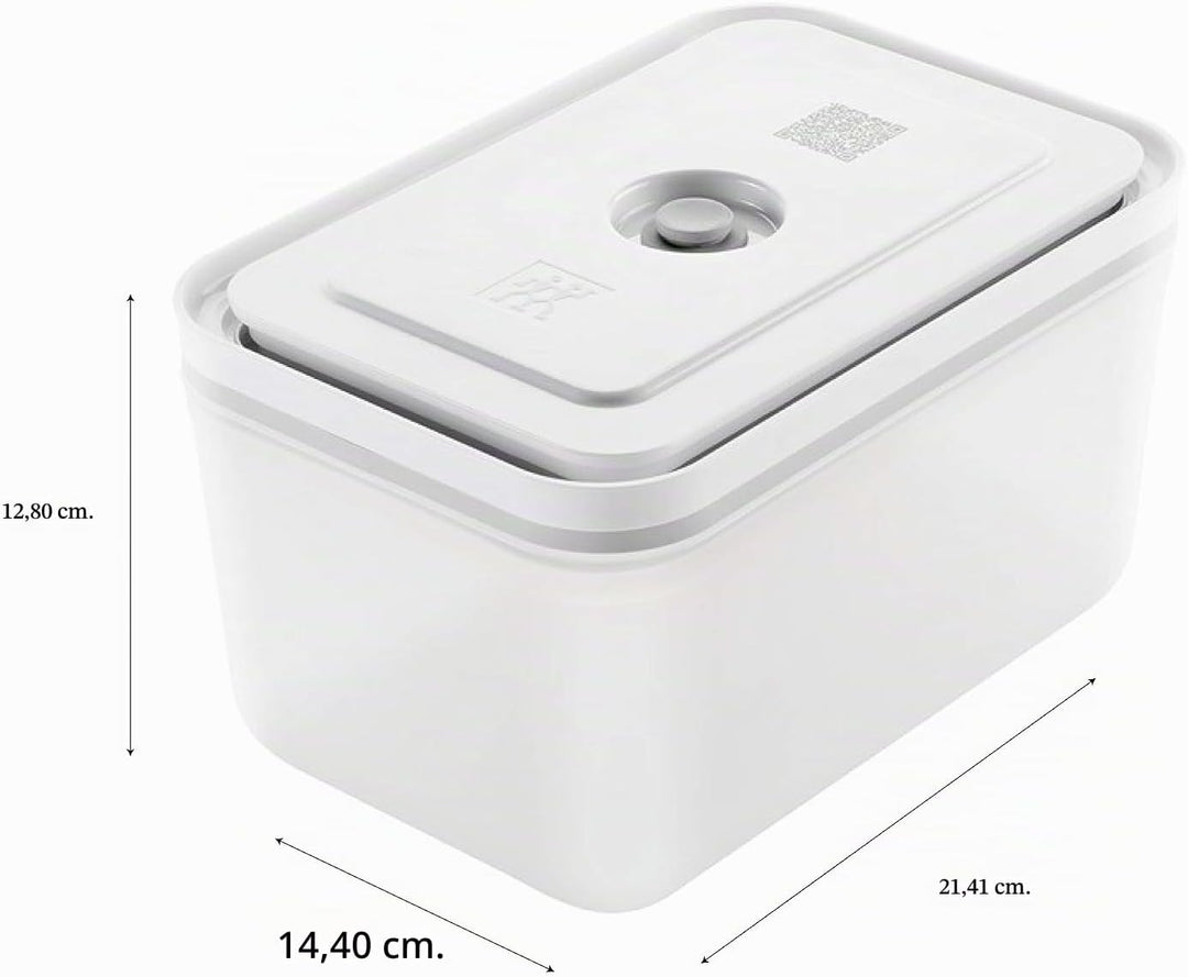 ZWILLING ZWILLING VAKUUM BOXSET, S/M/L / 3-TLG, KUNSTSTOFF, WEISS, Fresh &amp; Save, 19 x 5 cm