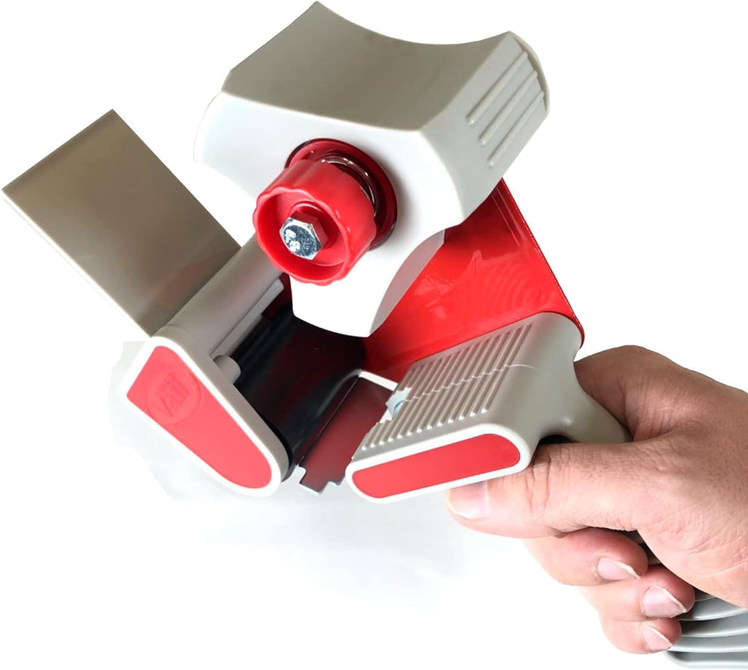 Handabroller | Professioneller, robuster Abroller für Klebebänder | Für Paketbänder mit bis zu 50 mm