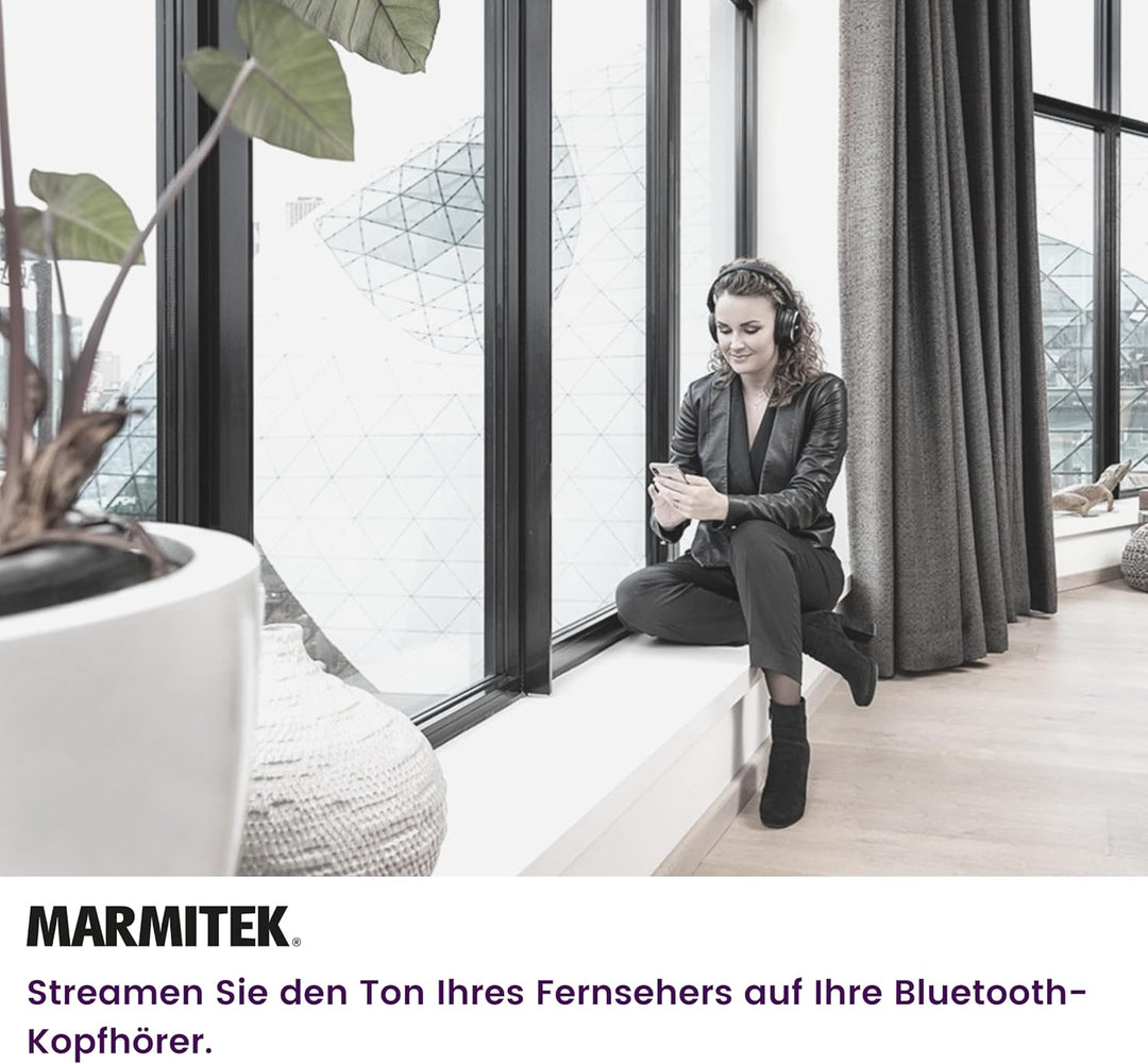 Marmitek BoomBoom 50 Bluetooth® Musik-Sender Bluetooth Version: 3.0 +EDR 30m USB Einspeisung, USB Ei