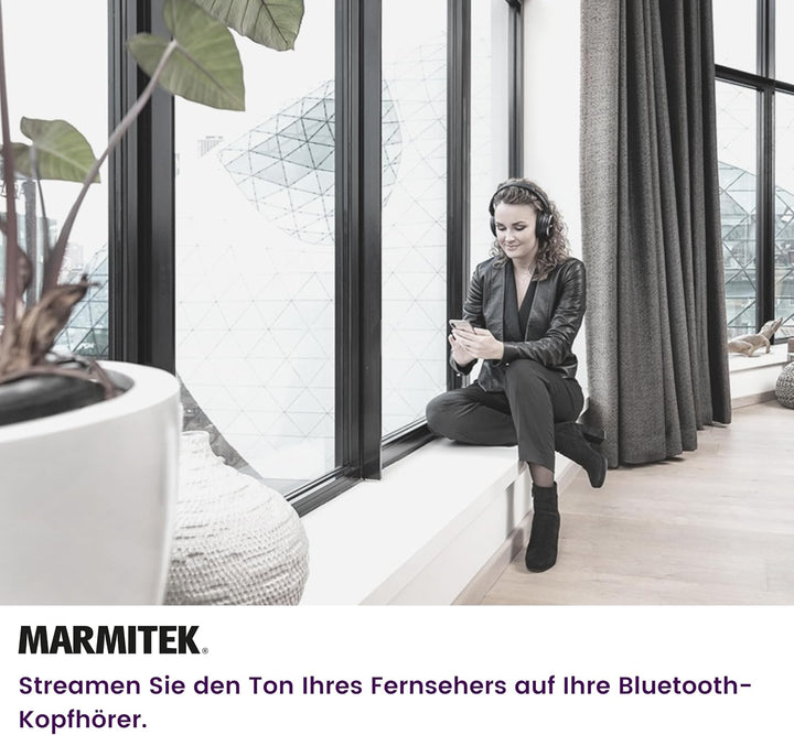 Marmitek BoomBoom 50 Bluetooth® Musik-Sender Bluetooth Version: 3.0 +EDR 30m USB Einspeisung, USB Ei