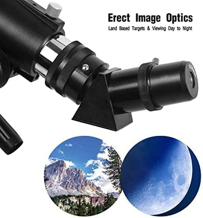 OYS Teleskop, Teleskop für Erwachsene und Kinder,70 mm Blende 400 mm Refraktor-Teleskop für Astronom