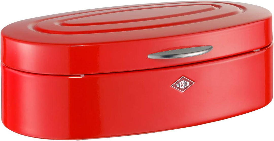 Wesco 236201 Brotkasten Elly Edelstahl, Rot