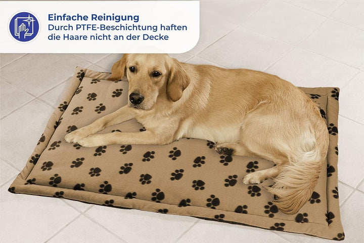 Maximex Multi Tierdecke 60x1,5x90cm, gepolsterte Hundematte mit Antihaft-Effekt, reinigt Sich von se