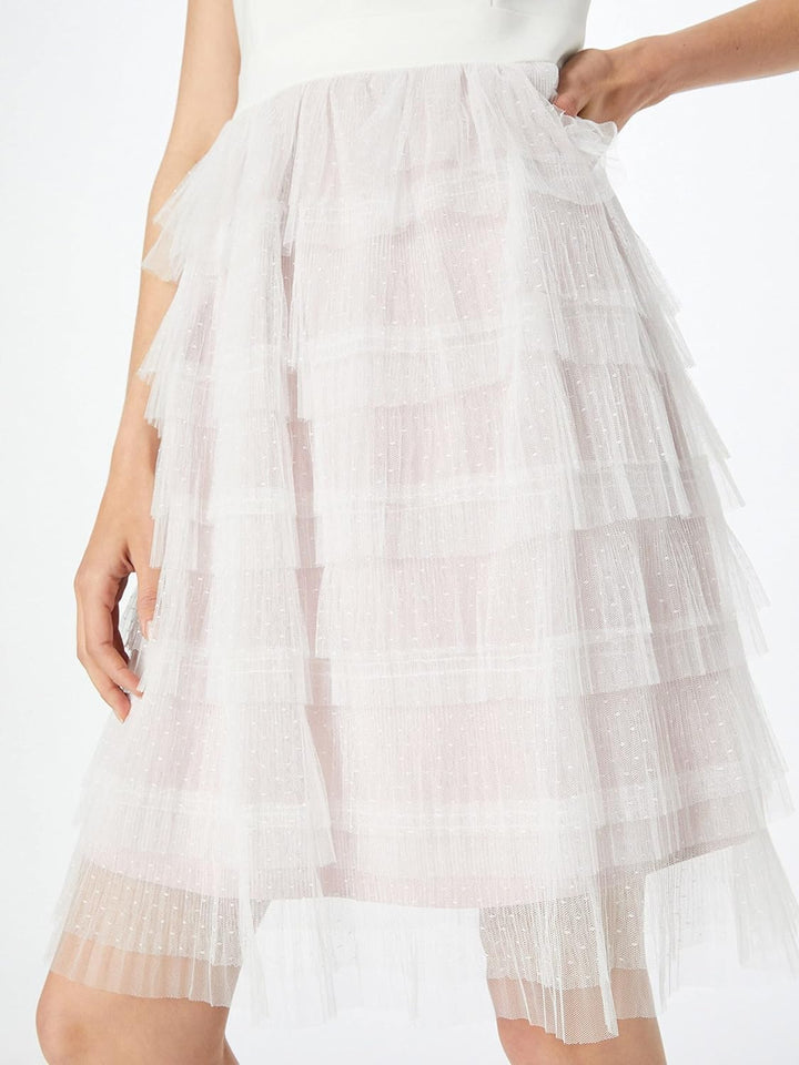 Damen Hochzeitskleid 40 Creme-nude, 40 Creme-nude