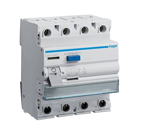 Hager CGA440D FI-Schalter 40A 500mA A-Typ 4-polig