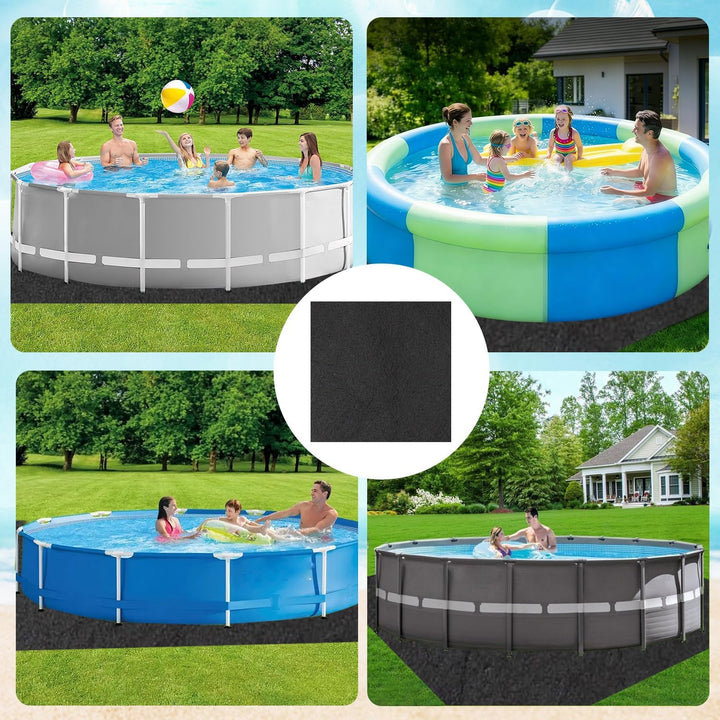 Whirlpool Poolmatten Schutzboden, Pool Bodenmatte,13,12 Fuss Outdoor Poolunterlage Poolmatten Schutz