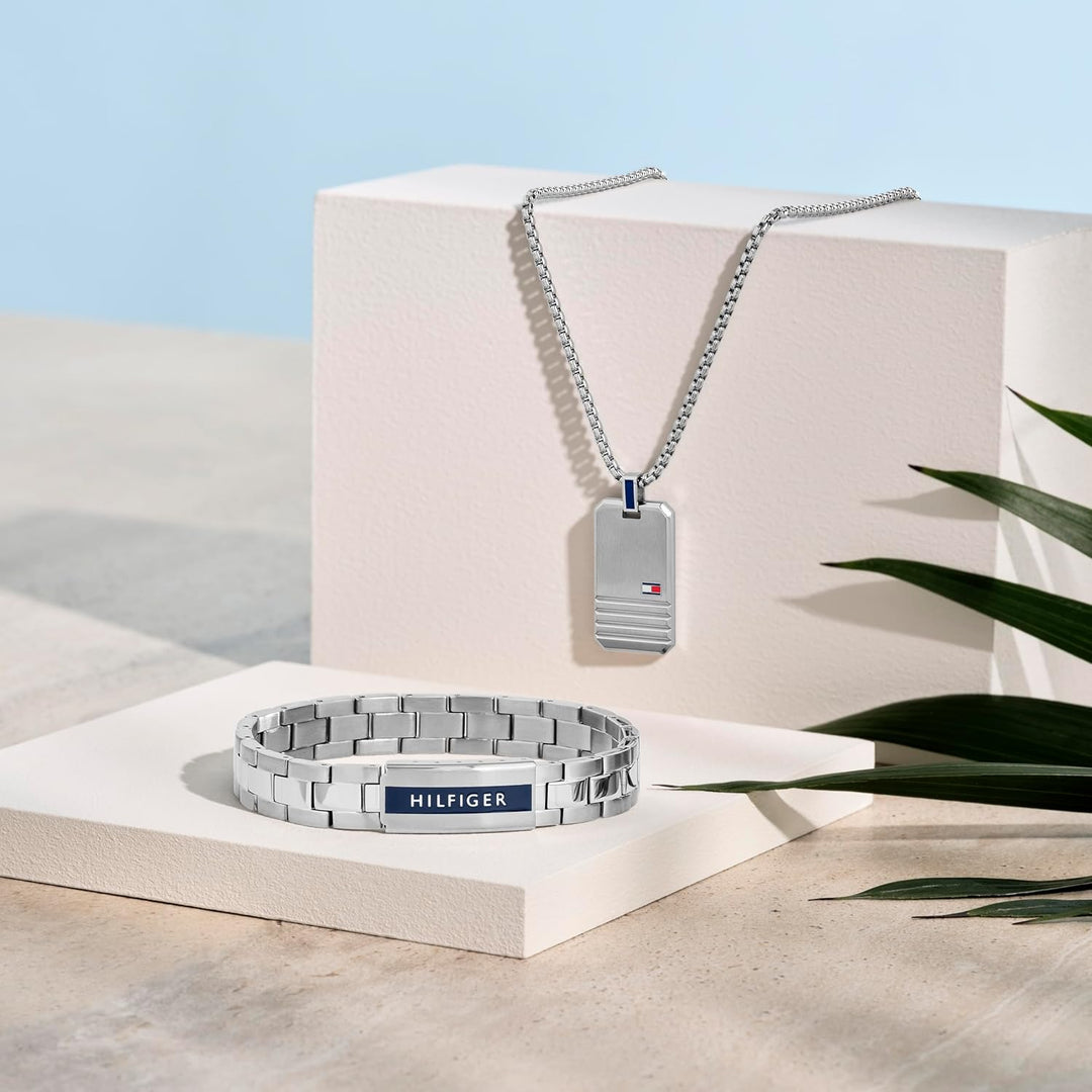 Tommy Hilfiger Jewelry Armband mit Knebelverschluss für Herren aus Edelstahl aus Edelstahl - 2790485