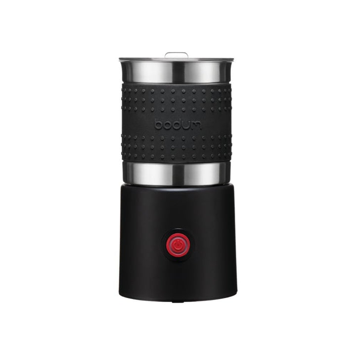 Bodum Milchaufschäumer, Edelstahl, Schwarz, 10.3 x 10.3 x 21.1 cm 600 W, 600 W