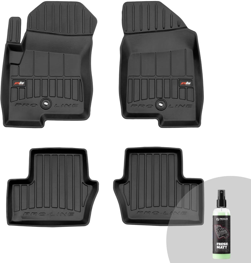 FROGUM ProLine 3D Gummimatten Exklusiven Auto Fussmatten Autofussmatten für Dodge Caliber 2006-2011,