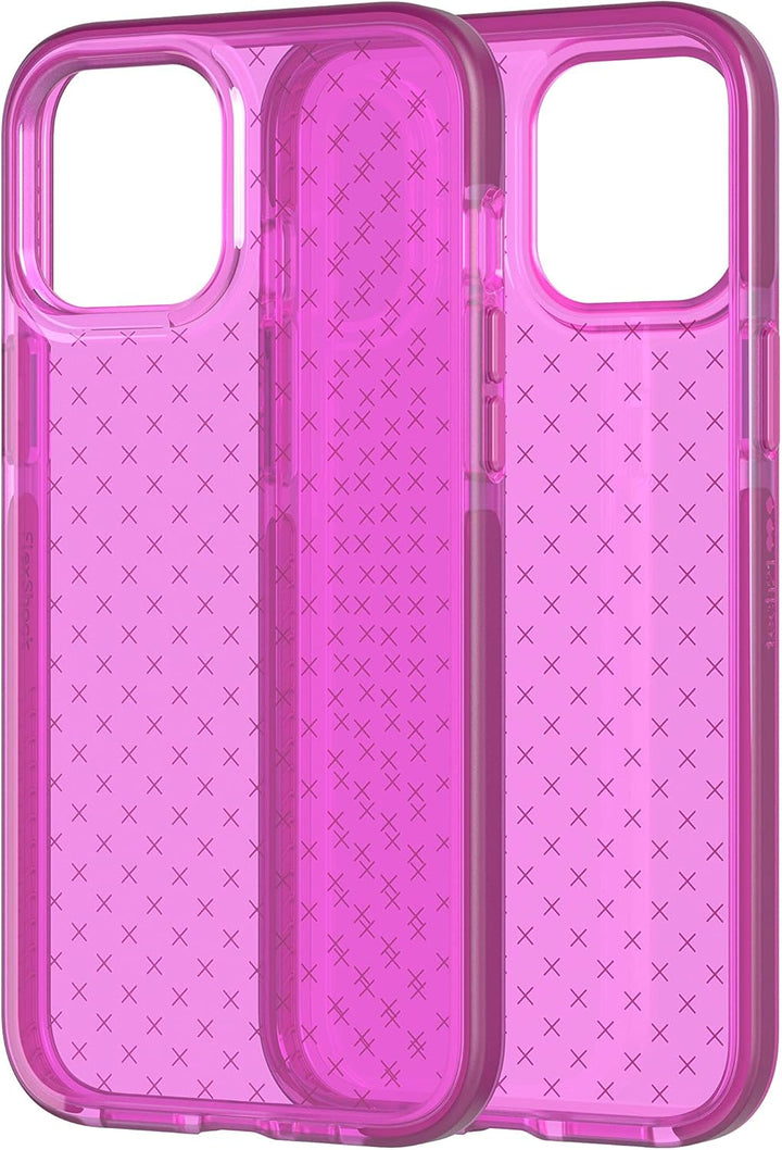 tech21 Evo Check Schutzhülle für Apple iPhone 12 Pro Max 5G mit 3,6 m Fallschutz, Mystical Fuchsia i