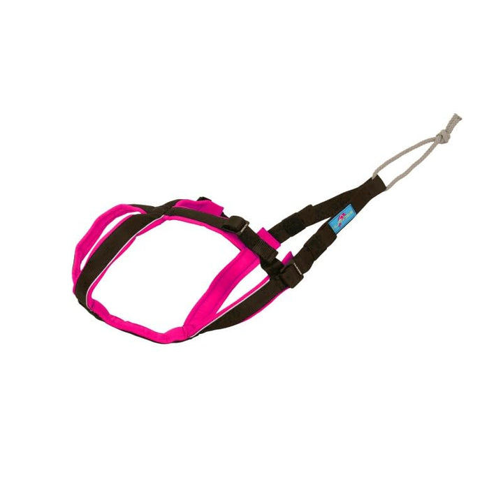 inlandsis Canicross Geschirr für kleine Hunde, Open-Back S Rosa / Schwarz, S Rosa / Schwarz