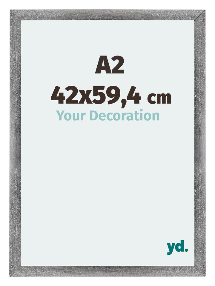 yd. Your Decoration - Bilderrahmen DIN A2 42x59,4 cm - Bilderrahmen aus MDF mit Acrylglas - Antirefl