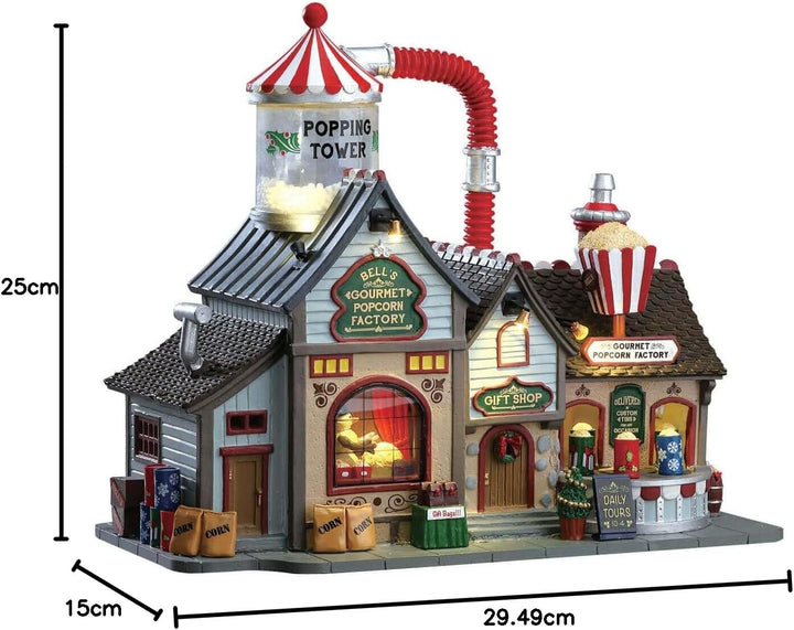 Lemax - Bell's Gourmet Popcorn Factory, with 4.5V Adaptor