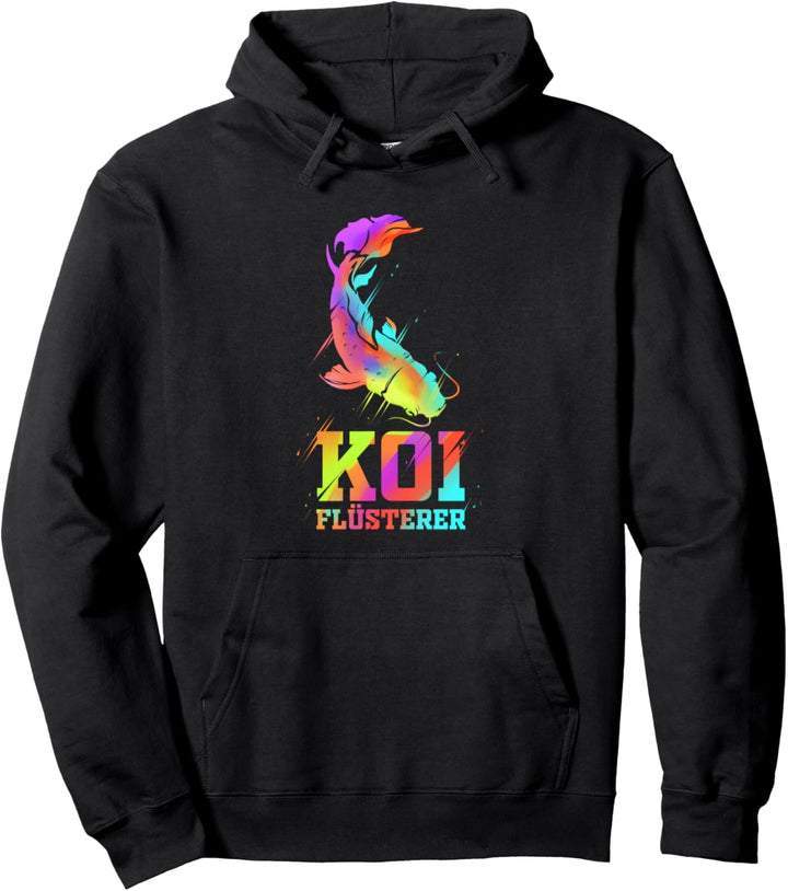 Koi Flüsterer - Japan Nishikigoi Fisch Teich Geschenk Pullover Hoodie