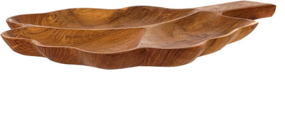 Windalf Celtic Deko Teakholzschale Tree of Life 30 cm Antipasti Holzschale Vorraum Schlüssel Seifen