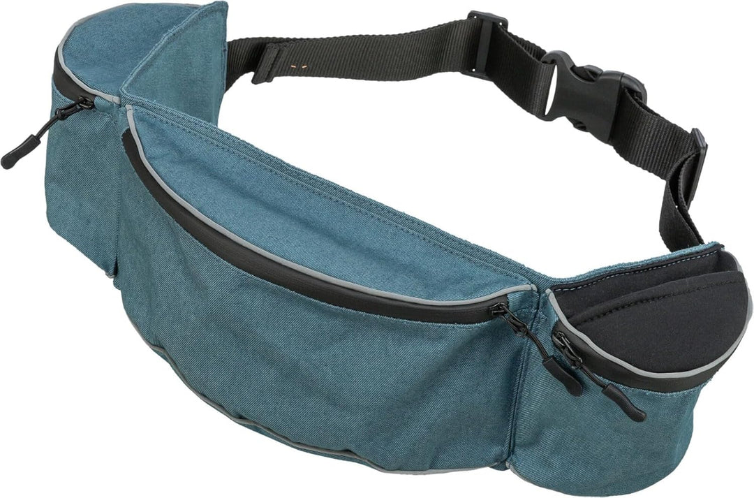 Hüfttasche Baggy Belt, Gurt: 62–125 cm, blau