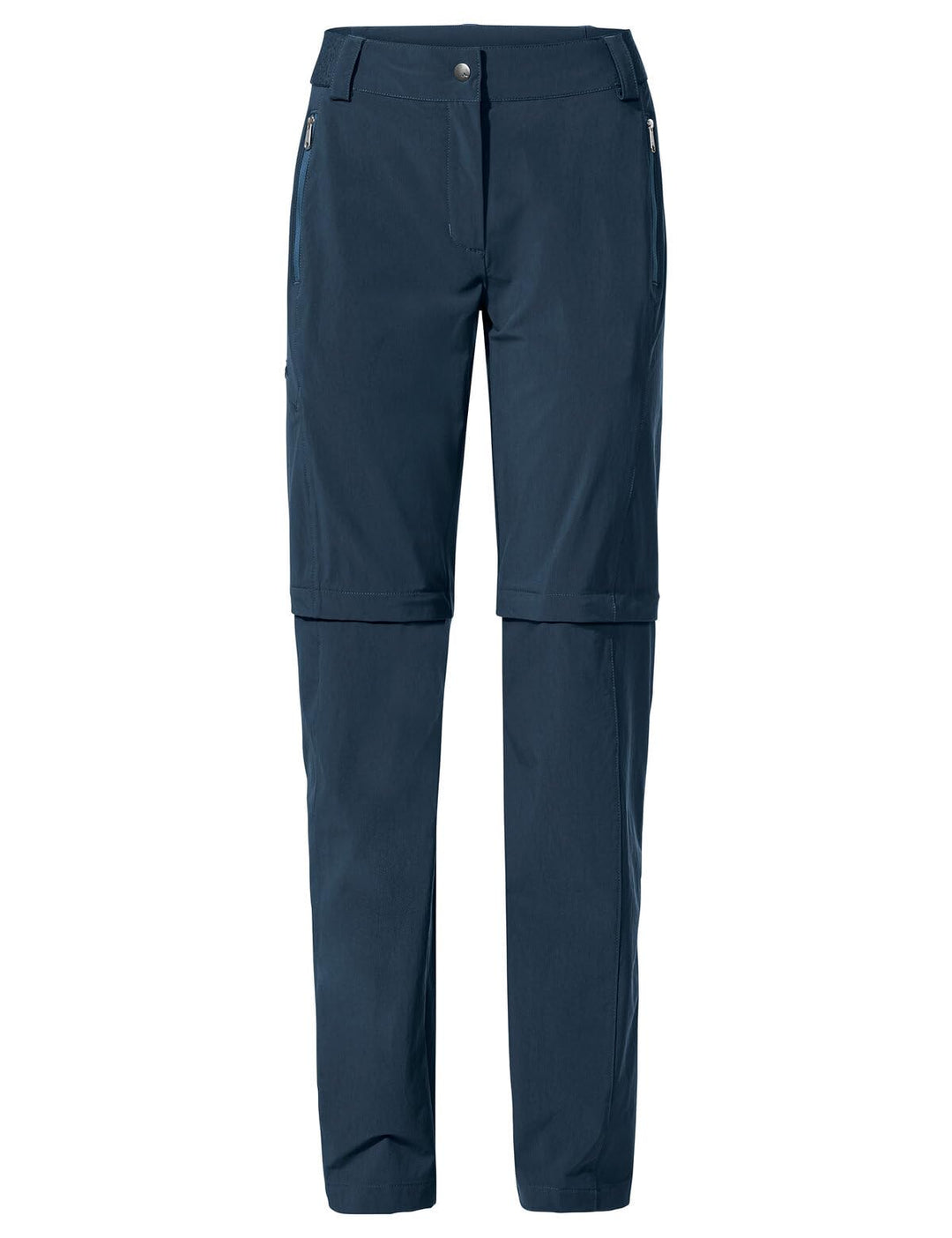 VAUDE Women's Farley Stretch Zo T-Zip Pants Ii Trousers 38 Kurz Dark Sea, 38 Kurz Dark Sea