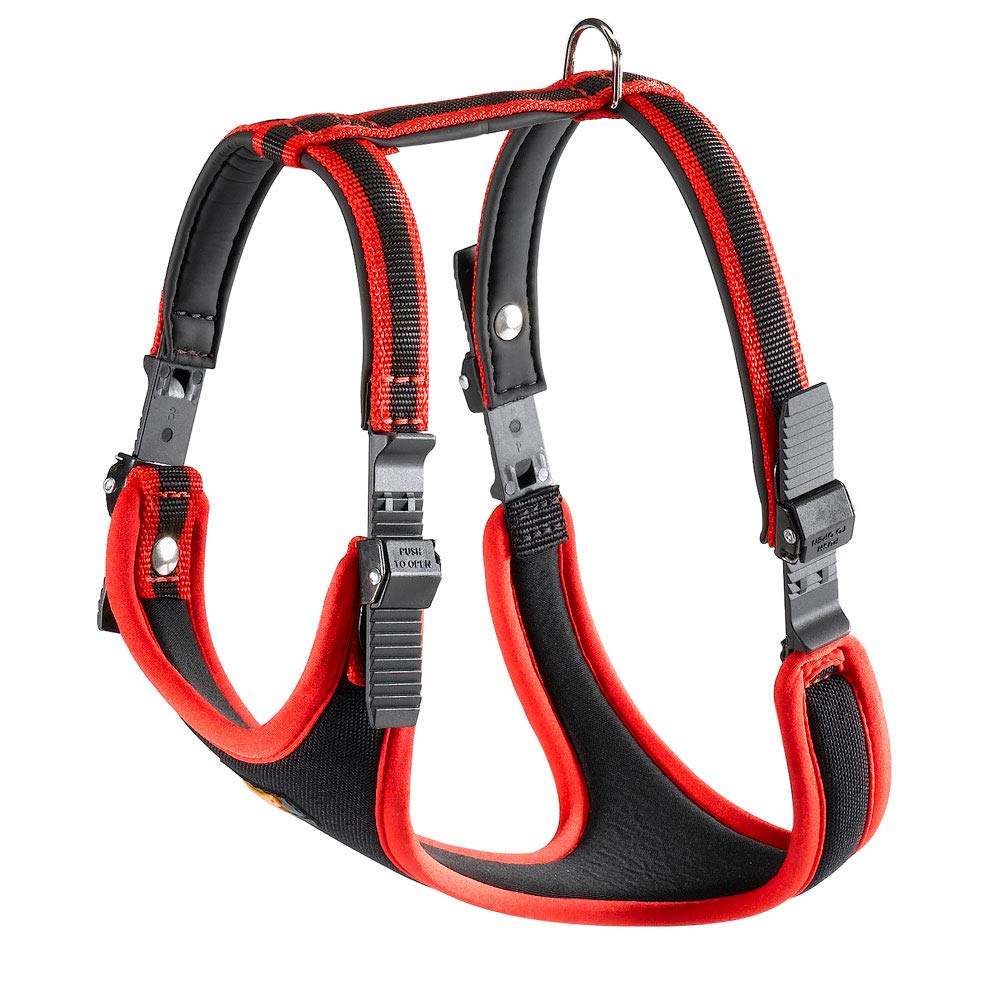 Ferplast Hundegeschirr grosse Hunde Geschirr Hunde mit Polsterung ERGOCOMFORT L, Halsumfang: 50-60 c