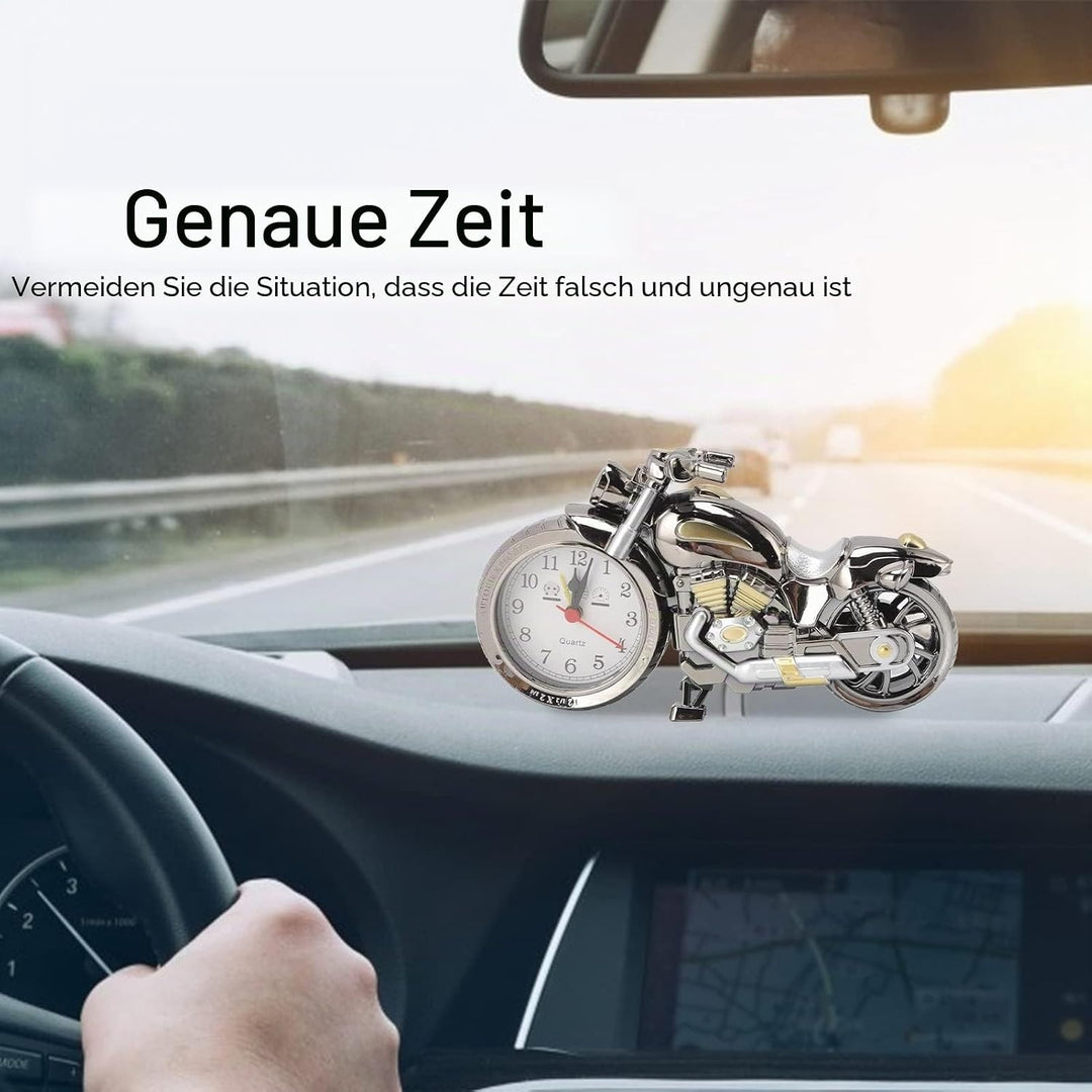 Omabeta Kinderwecker, Vintage Genialer Motorradwecker Simulation Praktisches für Büro für Mädchen(16