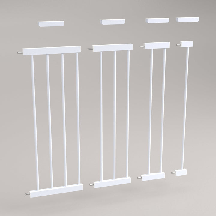 ALMAR Baby Verlängerung 21 cm weiss für Sicherheitsbarriere für Türen, Flure oder Treppen für Kinder