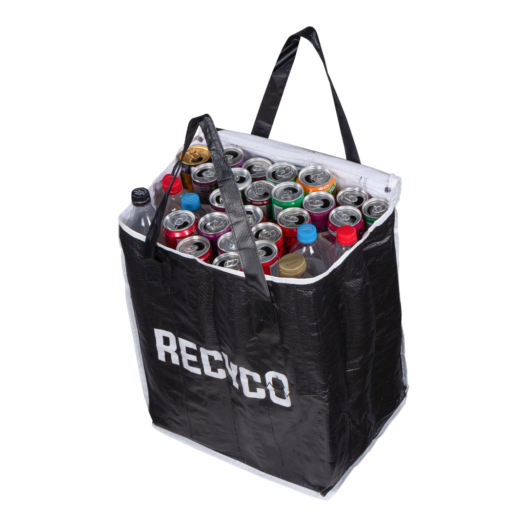 Recyco Pfandflaschen Sammelbehälter – Flaschensammler Leergut – Pfandsammler – Pfandbox – Leergut Sa