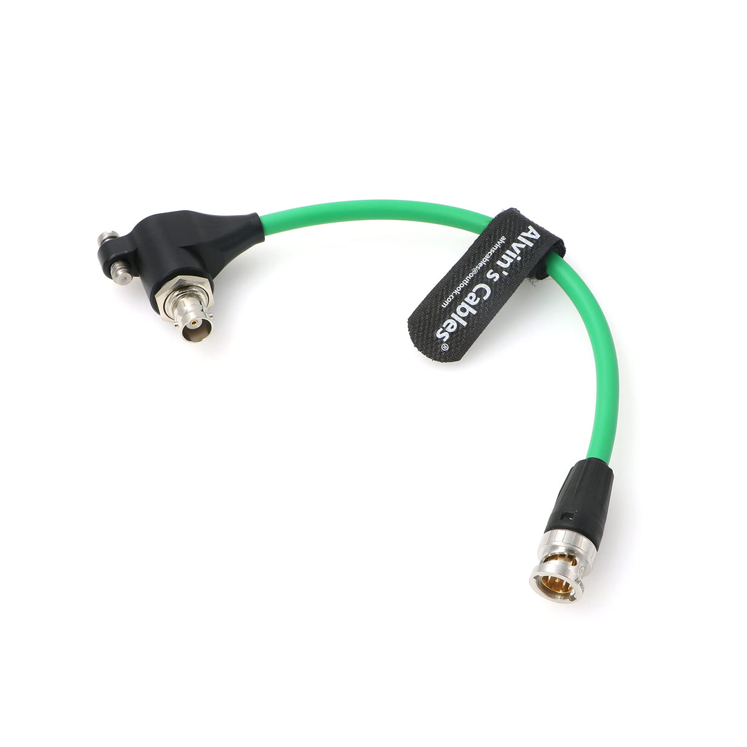 SDI-Protector-Galvanic-Isolator BNC Stecker auf Buchse Kabel für RED-Komodo 20CM Grün Alvin's Cables