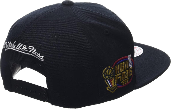 Mitchell & Ness San Antonio Spurs 1999 NBA Finals Snapback Cap Schwarz Einheitsgrösse Schwarz, Einhe