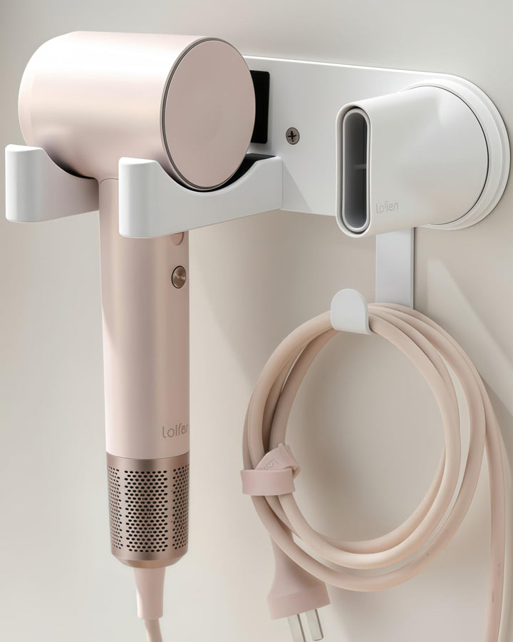Föhnhalterung Wand Ohne Bohren, Fönhalter für Haartrockner, Edelstahl Haartrocknerhalter zum Kleben,