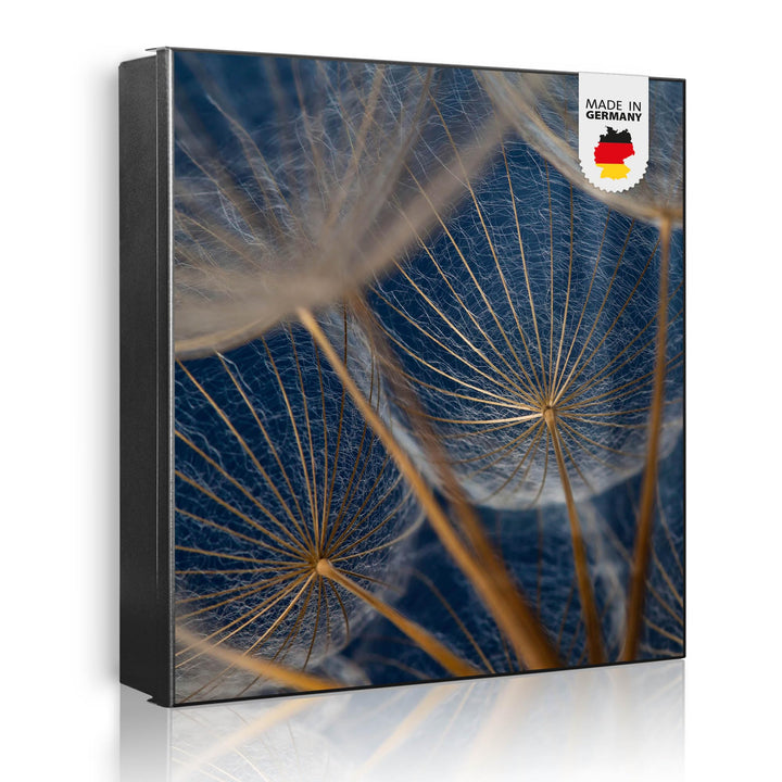 banjado Grosser Schlüsselkasten Metall - Schlüsselbox 30x30cm mit 32 Haken - Schlüsselkasten modern