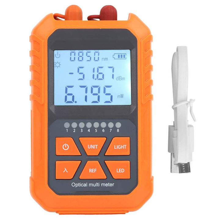 Faserlicht-Dämpfungstester Tester und Detektoren Glasfaser-Leistungsmesser Mini Optisches Leistungsm