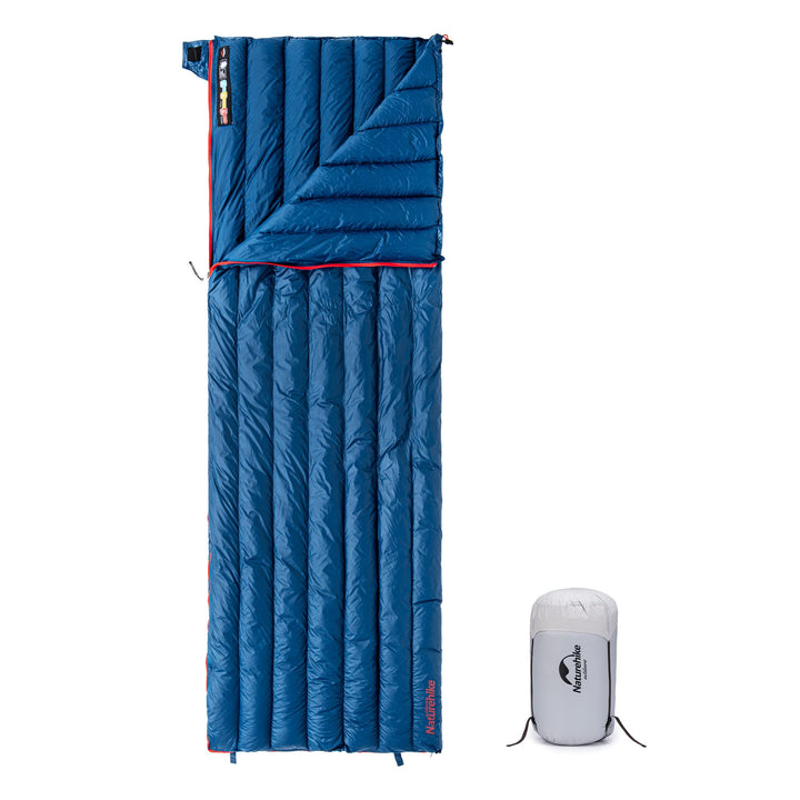 Naturehike Daunenschlafsack Ultraleicht Schlafsack Kompakte Tragbar Umschlag 650 FP 3-4 Jahreszeiten