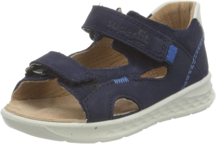 Superfit Baby Jungen Lagoon Sandale Knöchelriemen 19 EU Blau Blau 8000, 19 EU Blau Blau 8000