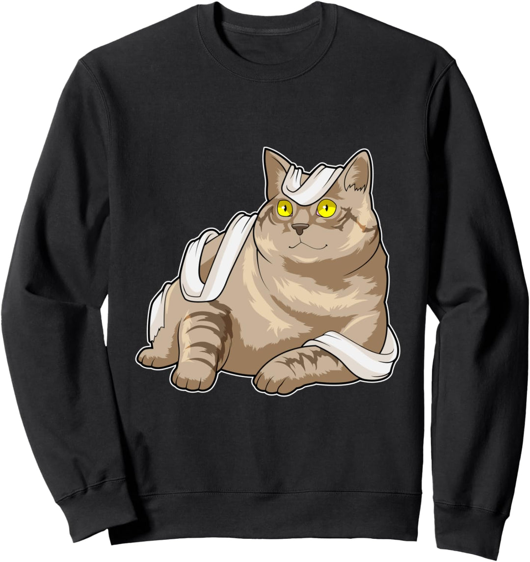 Katze Toilettenpapier Sweatshirt