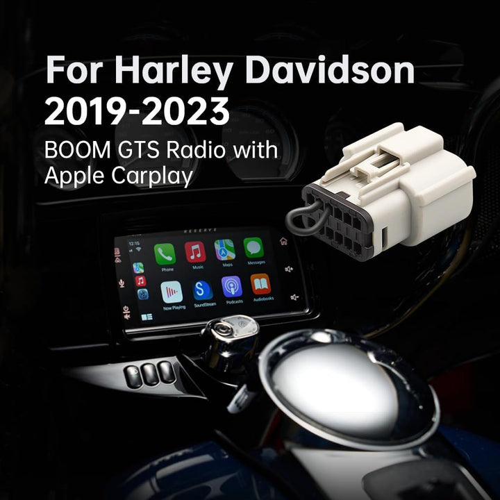 Carplay2air Apple Car Play Jumper Plug for 2019-2023 Harley Davidson Road Glide or Street Glide with