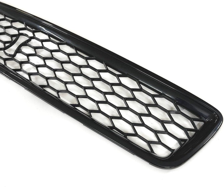 Waben- Gitter- Kühler- Sport- Front- Rippen- Grill ohne Emblem Schwarz Eintragungsfrei